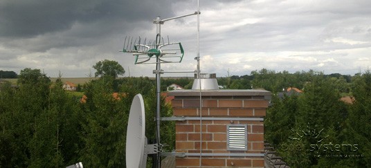 Ochrona przepięciowa anten SAT/TV